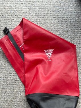 Seattle Sports Explorer 20L Dry Bag for water sports .. Red w/ black base
